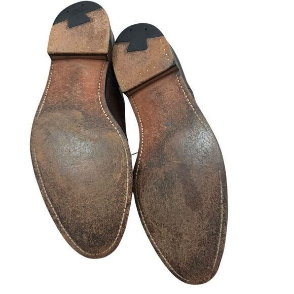 Alden Dress Shoes 913 Straight Tip Inner Vane Color Brown US 12 A/C - Picture 7 of 10